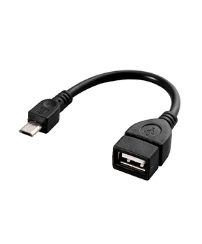 [ACCGEN00530] ADAPTADOR OTG TYPE V8 A USB HEMBRA CON CABLE/COLITA