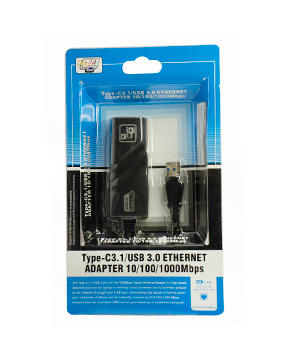 [REDGEN00533] ADAPTADOR USB 3.0 A ETHERNET RED RJ45 BLISTER AZUL