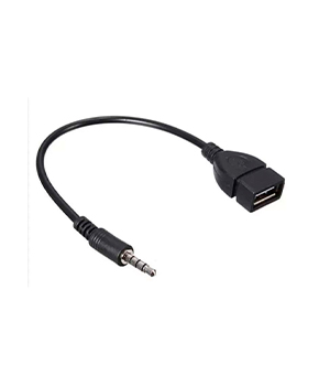 [CABGEN00549] CABLE ADAPTADOR JACK 3.5MM A HEMBRA USB