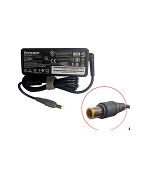 [CARGEN00659] CARGADOR LAPTOP LENOVO 19V 3.3A PUNTA GRUESA AMARILLO 7.9X5.5mm