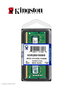 [KVR16LS11/8WP] MEMORIA RAM SODIMM KINGSTON 8GB DDR3L-1600 MHZ KVR16LS11/8WP