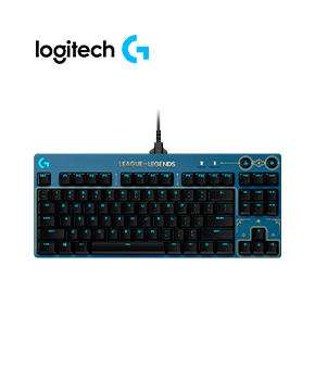 [920- 010533] TECLADO GAMING MECANICO LOGITECH LEAGUE OF LEGENDS PRO SWITCH BROWN