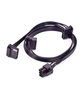 [CBPICE6A2PINES] CABLE PCIE 6 PINES A 1 SATA 3 MOLEX