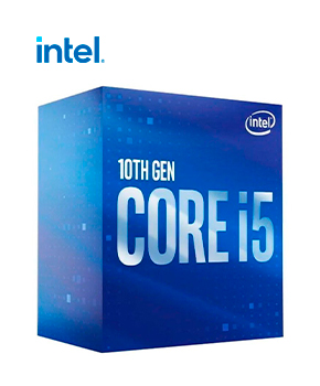 [BX8070110400] Procesador Intel Core i5-10400, 2.90 GHz, 12 MB Caché L3, LGA1200, 65W, 14 nm.