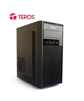 [TE-1313G] Case Teros TE-1313G Mid Tower ATX FUENTE 450W Negro USB 3.0/2.0 Audio.