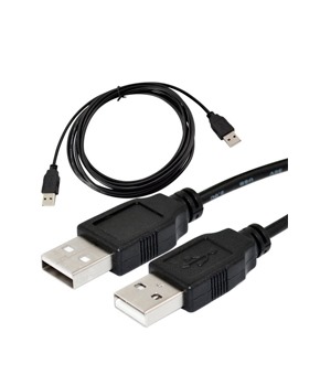 [CABGEN01146] CABLE USB A USB MACHO MACHO 1.5 MT