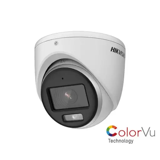 [DS-2CE70DF0T-PFS] CAMARA DE SEGURIDAD HIKVISION 2MP DOMO COLORVU LENTE 2.8MM C/AUDIO DS-2CE70DF0T-PFS