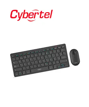 [CYB WT801] TECLADO + MOUSE WIFI EVOLUTION BLACK CYB WT801  CYBERTEL